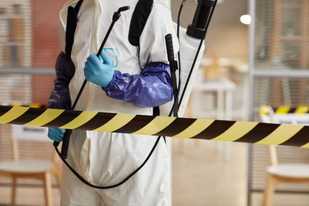 Professional Blood Cleanup technician working in Bay City, OR